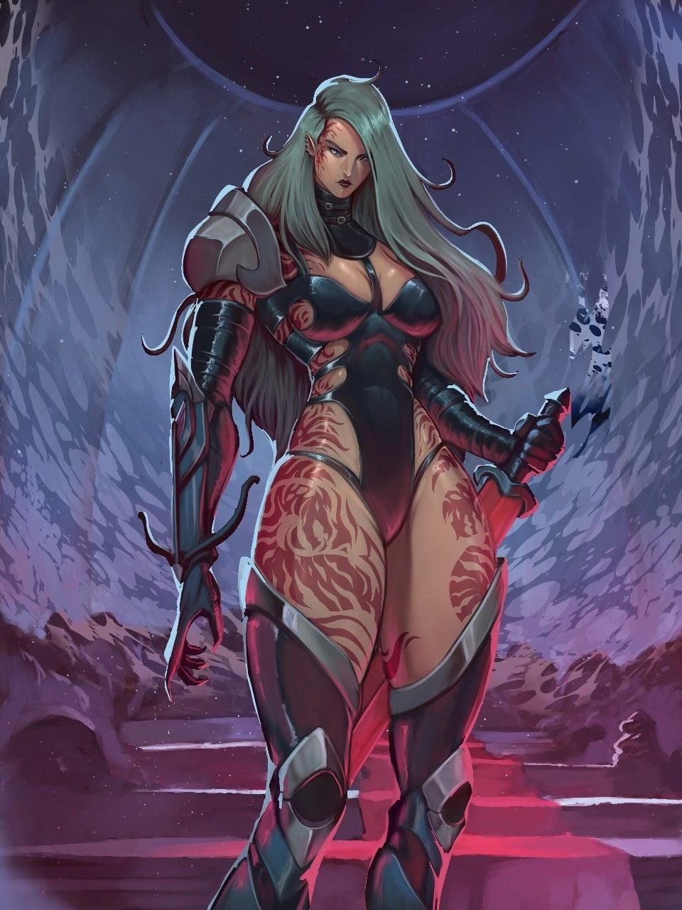 Ilustración de la baraja Cazador